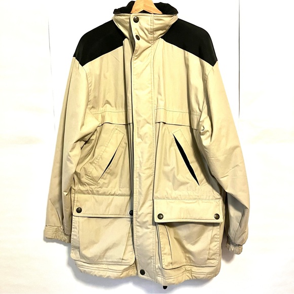 Pacific Trail Other - HOST PICK Pacific Trail Outdoor Wear Men’s Coat in Khaki with Black Trim